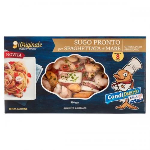 Esca Condipresto Sugo Pronto per Spaghettata di Mare 400 g