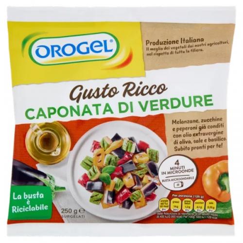 Orogel Gusto Ricco Caponata Di Verdure Surgelati 250 g