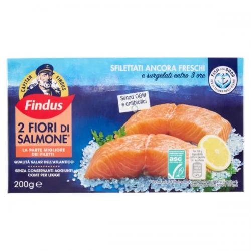 Capitan Findus 2 Fiori Di Salmone 200 g